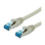 Value S/FTP Patch Cord Cat.6a, Gris, 15 m