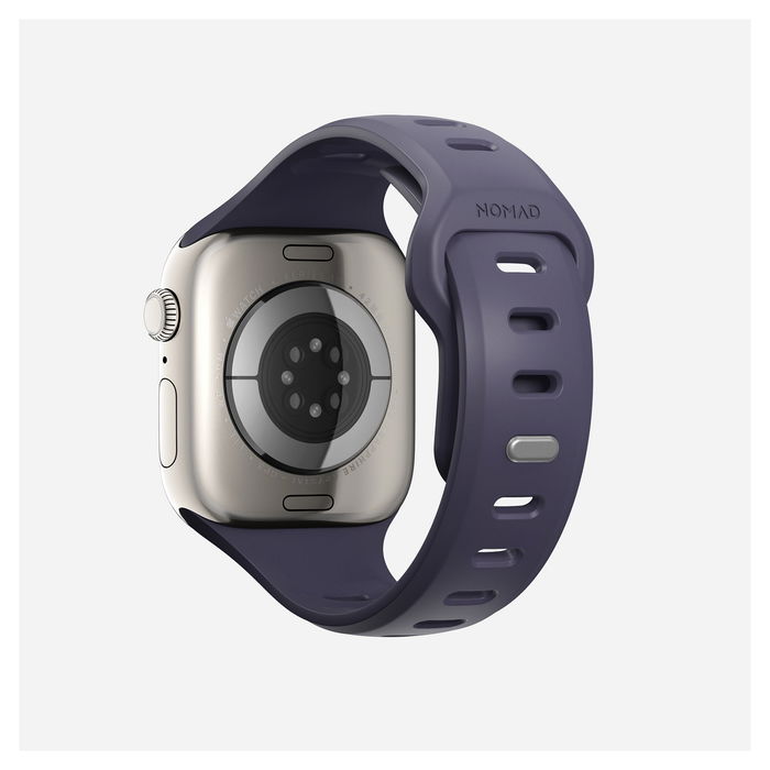 Nomad Tempo Band 42mm Morado - Correa Deportiva para Apple Watch Series