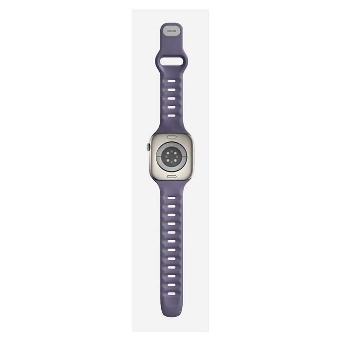 Nomad Tempo Band 42mm Morado - Correa Deportiva para Apple Watch Series