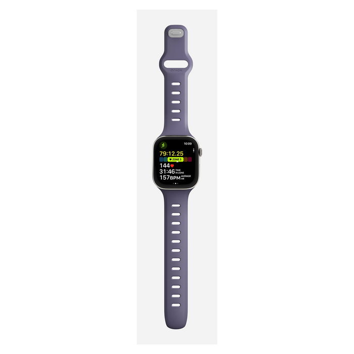 Nomad Tempo Band 42mm Morado - Correa Deportiva para Apple Watch Series
