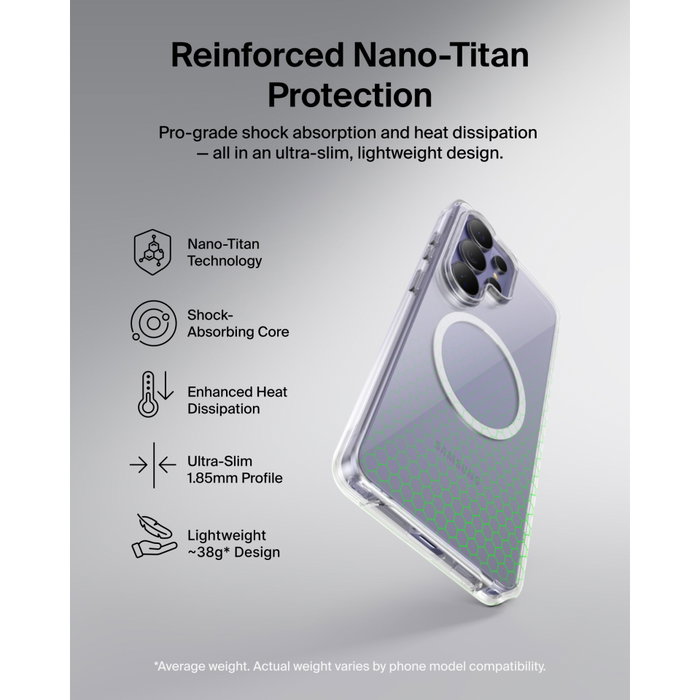 Belkin SheerForce Protect S26 Ul Cover Transparente para Samsung Galaxy S26 Ultra