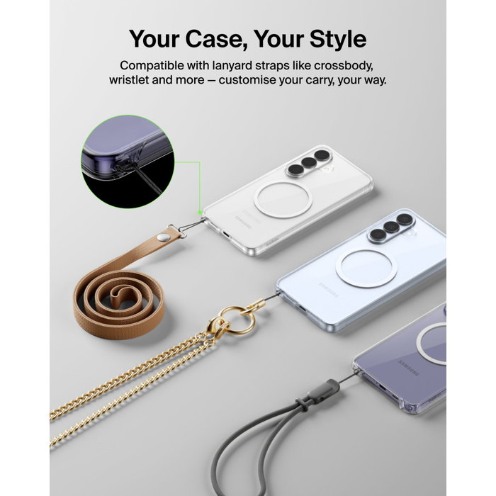 Belkin SheerForce Protect S26 Ul Cover Transparente para Samsung Galaxy S26 Ultra