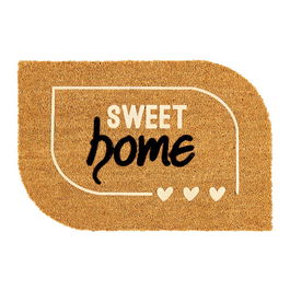 Tarres Felpudo Coco Floqueado Diseño Sweet Home 60 x 40 cm
