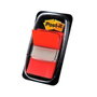 Post-it Banderitas separadoras 680-1 rojo con dispensador