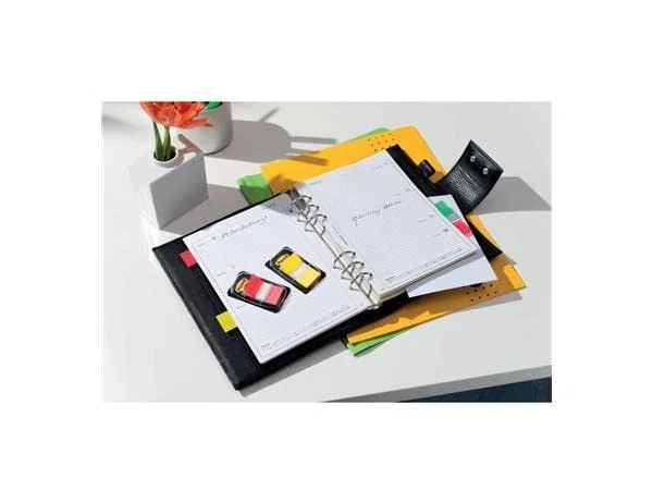 Post-it Banderitas separadoras 680-1 rojo con dispensador Post-it Banderitas separadoras 680-1 rojo con dispensador