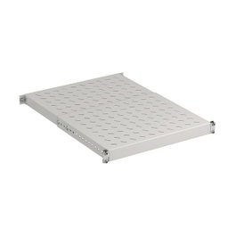 EFB Elektronik Estante de carga pesada 19 pulg. 1HE, profundidad ajustable, 150 kg, RAL7