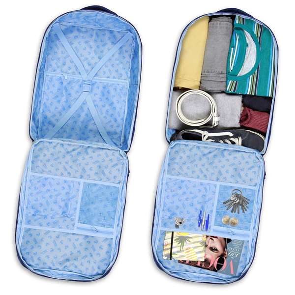 Karactermania Mochila Mercury Sonic Action | Capacidad 37L | Viaje Impermeable con Compartimento Portátil hasta 17" y Bolsillos Organizadores | 23x33x47 cm