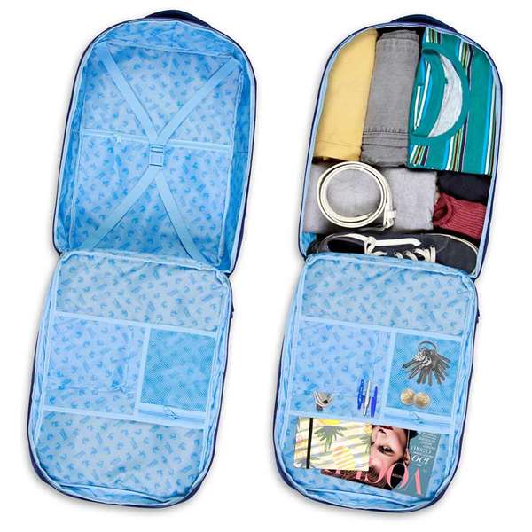 Karactermania Mochila Mercury Sonic Action | Capacidad 37L | Viaje Impermeable con Compartimento Portátil hasta 17" y Bolsillos Organizadores | 23x33x47 cm