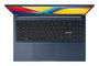 ASUS Vivobook 15 X1504VA-BQ4623 Portátil 15.6" Full HD, Intel Core 5 120U, 16GB RAM, 1TB SSD, Wi-Fi 6, Teclado QWERTY Español, Azul, Sin SO