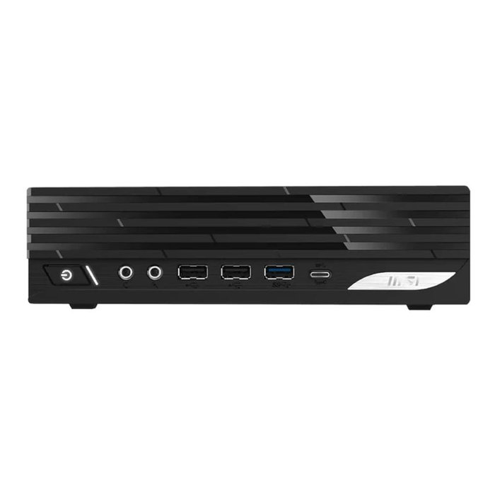 MSI Cubi Pro 14M-258BEU Mini PC Barebone Compacto, Procesador Intel Core i3-14100 (14ª Gen, 4.7 GHz), 12 MB Caché, WiFi 6E, Bluetooth 5.3, HDMI 2.1, Sin Sistema Operativo, Negro