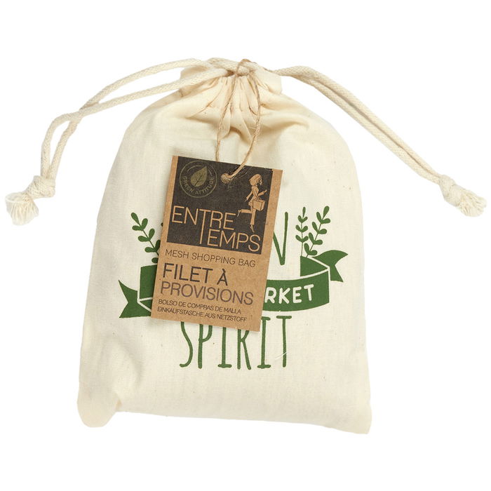 Entre Temps Bolsa Compra Red 36x35 cm