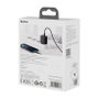 Baseus CCXJ-B01 Cargador de red 20W Negro con USB-C y USB-A