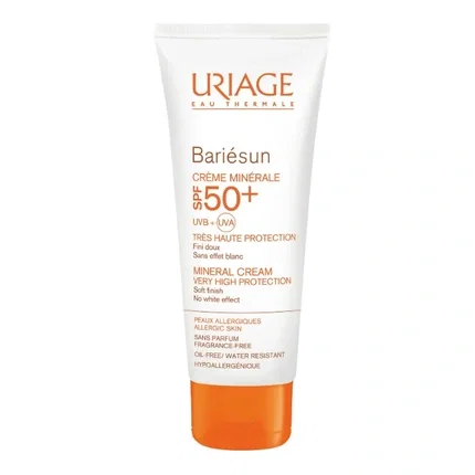 Uriage Baresun SPF50+ Mineral Cream 100 ml Uriage Baresun SPF50+ Mineral Cream 100 ml