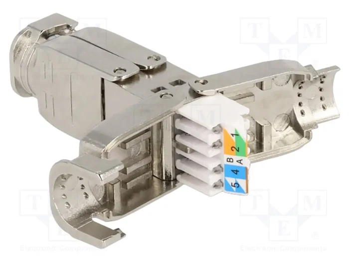 DeLOCK 86928 Acoplador para cable de red Cat.6 STP sin herramientas