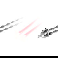 EQUIP 111802 Cable SATA II de 0.5m Macho/Macho Rojo con Conectores SATA 7-pin Derecho y Angular