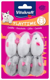 Vitakraft Raton Felpa Gatos Juguete Morder