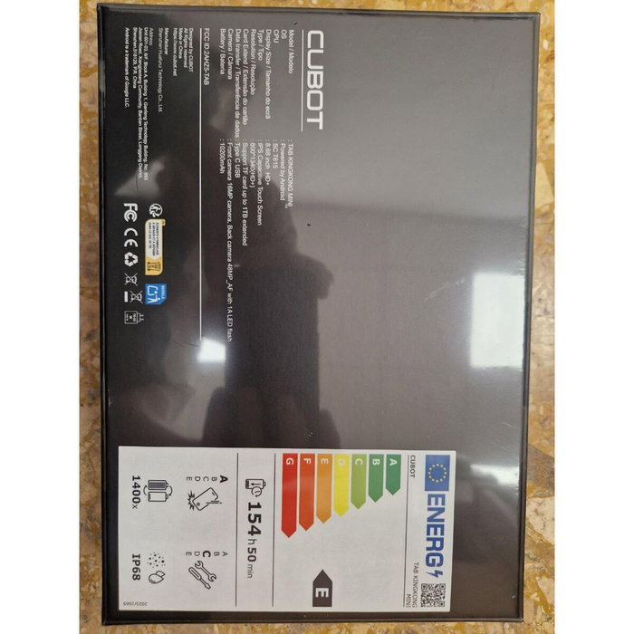 Cubot Tab KingKong Mini 4G, 8,68 pulgadas, 6GB RAM, 128GB Cubot Tab KingKong Mini 4G, 8,68 pulgadas, 6GB RAM, 128GB