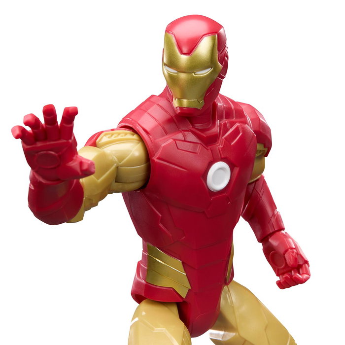 Hasbro Figura Titan Avengers Iron Man G2770, Figura de Acción Marvel de Gran Escala de 29 cm, Inspirada en los Cómics, Edad +4 años