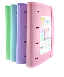 OFFICE BOX Carpebloc Office Box A4+ Blush 4 anillas Set de 8