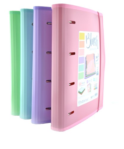 OFFICE BOX Carpebloc Office Box A4+ Blush 4 anillas Set de 8 OFFICE BOX Carpebloc Office Box A4+ Blush 4 anillas Set de 8