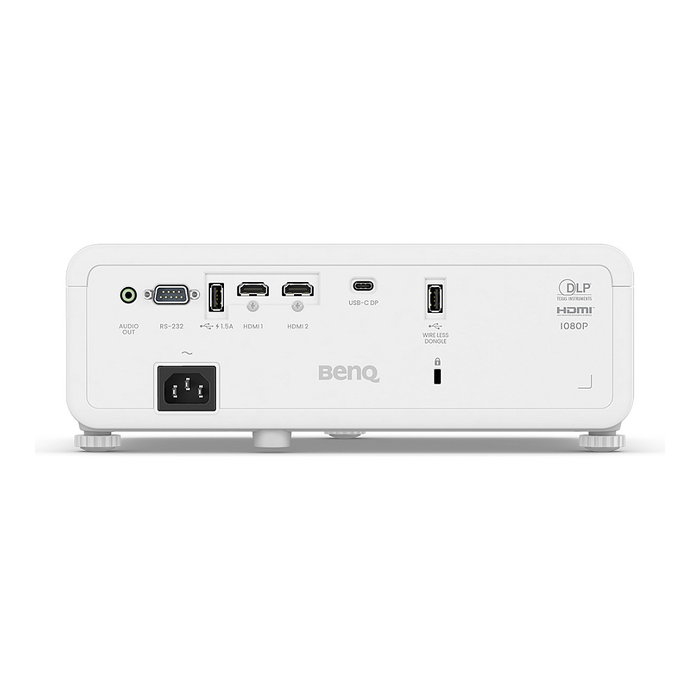 BenQ LH650 Proyector Láser Full HD 1080p con 4000 Lúmenes ANSI, Relación de Contraste 3.000.000:1, HDR10, Zoom, Altavoz 10W, 2x HDMI 2.0, Blanco/Negro