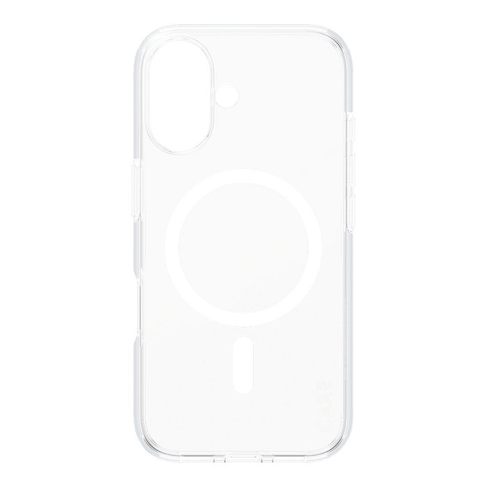 PanzerGlass CARE Flagship White MagSAFE Funda Transparente para iPhone 16 PanzerGlass CARE Flagship White MagSAFE Funda Transparente para iPhone 16