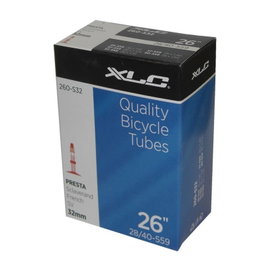 XLC Cámara para bicicleta 26x1-150 Válvula Presta 33mm - VT-S26