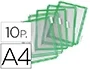 Djois Funda Portacatalogo DIN A4 Color Verde Pack 10 Unidades Djois Funda Portacatalogo DIN A4 Color Verde Pack 10 Unidades