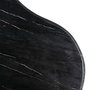 Mesa Centro Negro-Marrón Mármol/Madera 135 X 80 X 37 cm