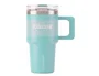 Antartik Taza térmica Pulse con asa y pajita, 570 ml, azul celeste
