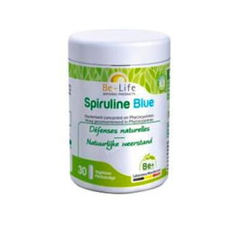 BE-LIFE Spiruline Blue 30 Cápsulas - Espirulina azul concentrada con propiedades inmunoestimulantes y antioxidantes