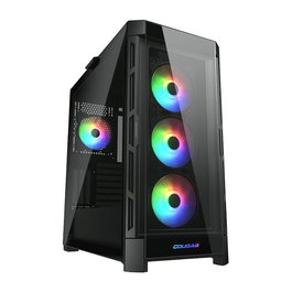 Cougar CGR-5AD1B-RGB Midi Tower PC Negro ARGB Schwarz