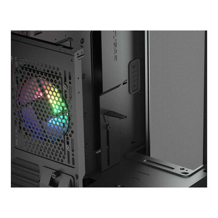 Cougar CGR-5AD1B-RGB Midi Tower PC Negro ARGB Schwarz