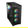 Cougar CGR-5AD1B-RGB Midi Tower PC Negro ARGB Schwarz