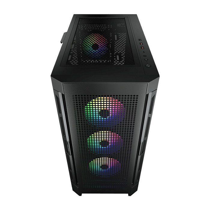 Cougar CGR-5AD1B-RGB Midi Tower PC Negro ARGB Schwarz