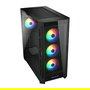 Cougar CGR-5AD1B-RGB Midi Tower PC Negro ARGB Schwarz