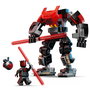 LEGO Star Wars Meca Darth Maul 75411, Juguete Articulado, Construcción Rápida, Incluye Minifigura y Droide Sonda