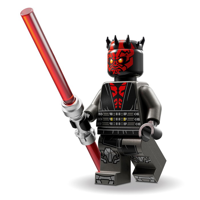 LEGO Star Wars Meca Darth Maul 75411, Juguete Articulado, Construcción Rápida, Incluye Minifigura y Droide Sonda