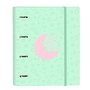 Carpeta de anillas BlackFit8 Moon Verde 27 x 32 x 3.5 cm