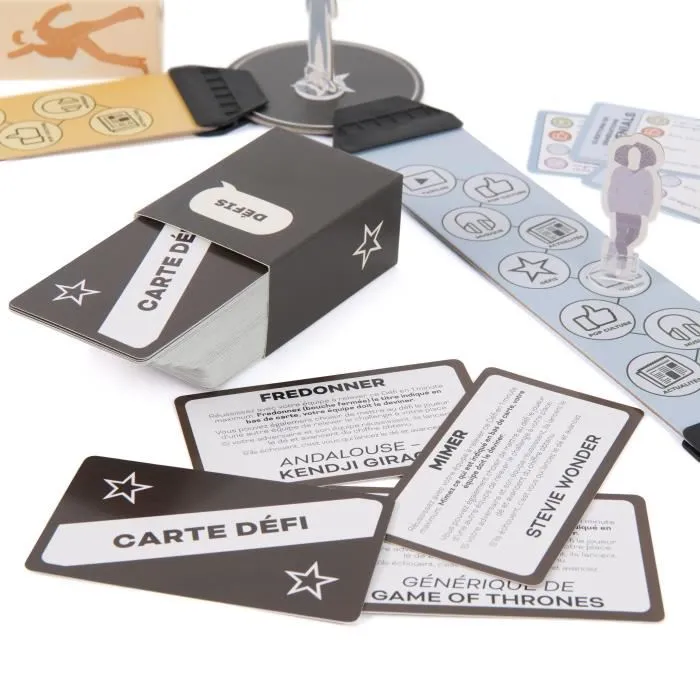 Spinmaster Preguntas Generacionales SPI6074217 - Juego de mesa con 2000 preguntas y 100 retos, a partir de 8 años