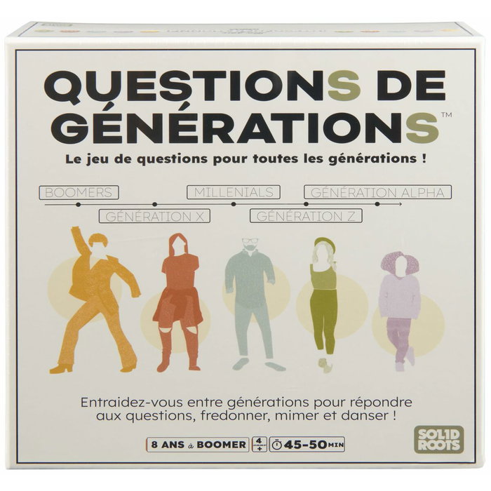 Spinmaster Preguntas Generacionales - 2000 preguntas y 100 retos Spinmaster Preguntas Generacionales - 2000 preguntas y 100 retos