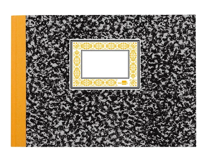 Liderpapel Cuaderno Cuarto Apaisado Cartone 100 Hojas Cuentas Corrientes Debe Haber y Saldo