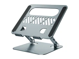 Conceptronic Soporte de portátil plegable Thana10G con altura ajustable