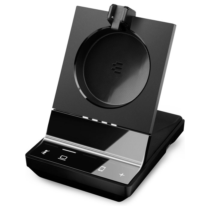 EPOS Soporte para Auriculares Impact SDW 5 BS Negro, Compatible con Modelos SDW 5036 y SDW 5035, Versión EU/UK/AUS