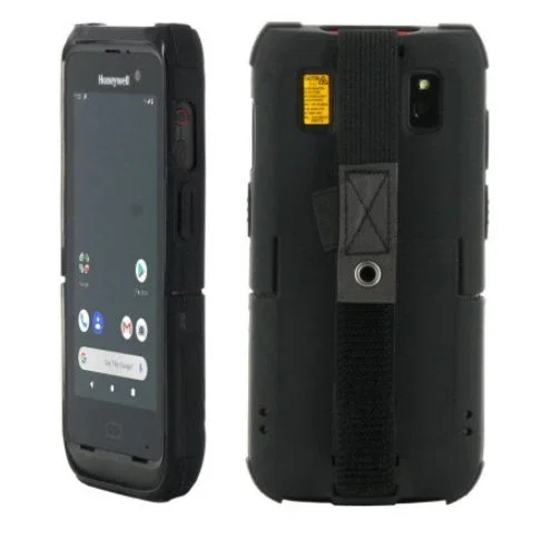 Mobilis Funda y Carcasa Rígida Negra con Correa de Mano para Honeywell CT40XP y CT40