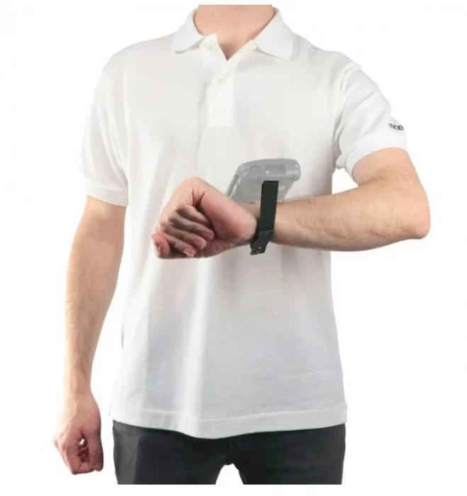 Mobilis Funda y Carcasa Rígida Negra con Correa de Mano para Honeywell CT40XP y CT40