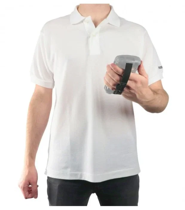 Mobilis Funda y Carcasa Rígida Negra con Correa de Mano para Honeywell CT40XP y CT40