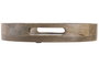 DKD Home Decor Bandeja Mango Lacado Verde 30x30x5 cm
