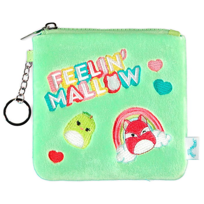 DIFUZED Cartera peluche Mixed Squish Squishmallows con bordado