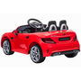 Tachan Coche de Batería Mercedes-Benz SLC 12V Rojo con Licencia, Doble Motor, Luces, Sonidos y USB